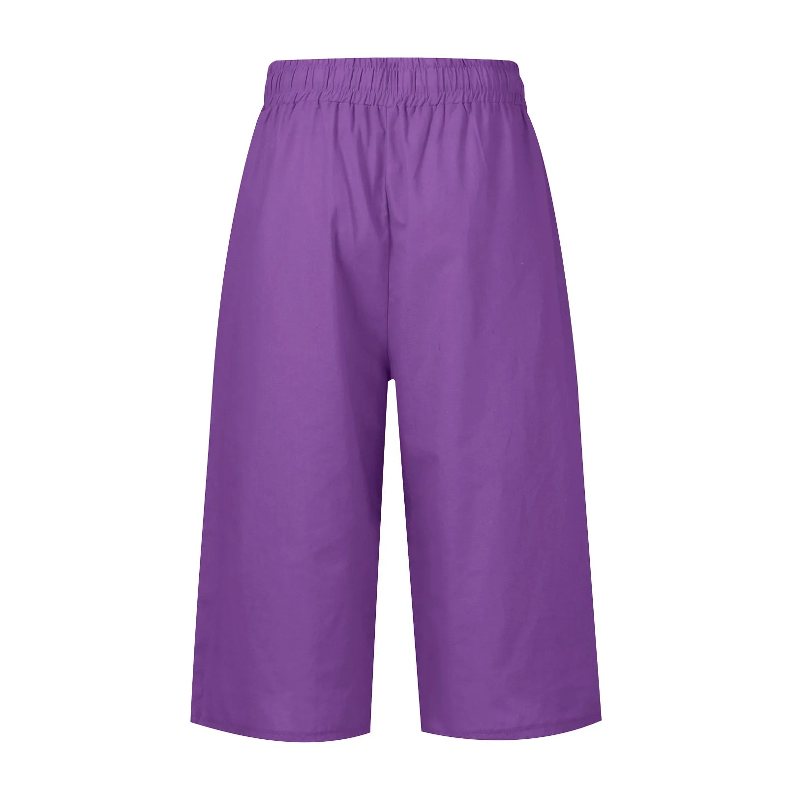 Purple pants on a white background